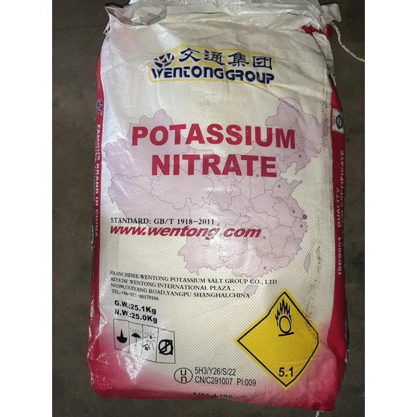 Potassium Nitrate kno3 potasium nitrat  bahan kimia pupuk